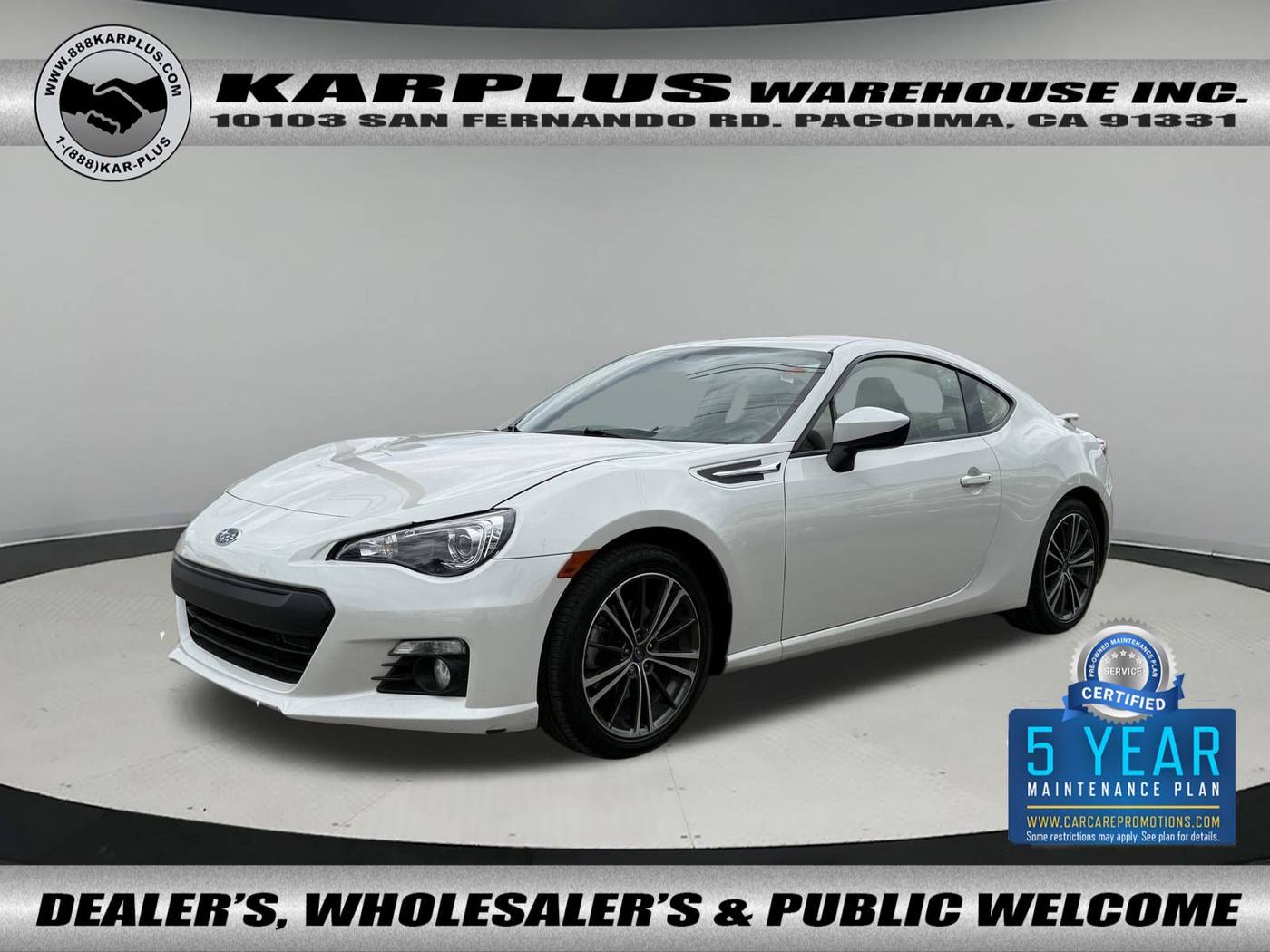 2016 Subaru BRZ Limited — Coupe — 60,920 mi — Pacoima, CA