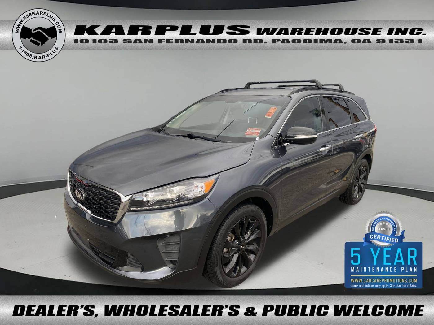 2020 Kia Sorento S V6 — SUV — 109,125 mi — Pacoima, CA