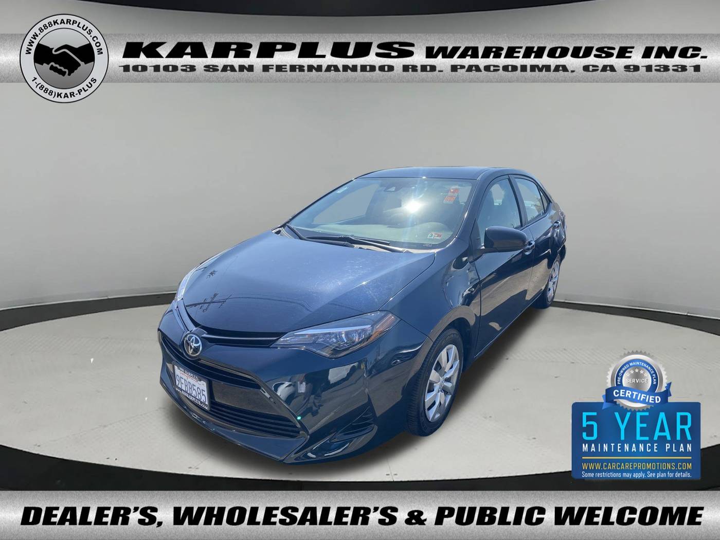 2017 Toyota Corolla L — Sedan — 46,892 mi — Pacoima, CA
