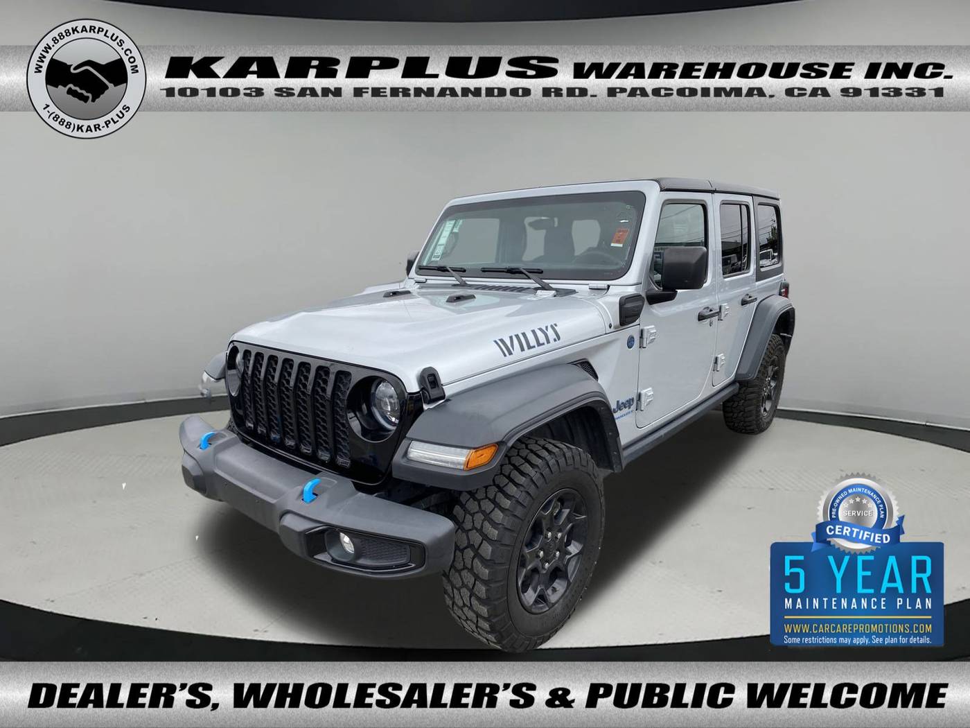 2023 Jeep Wrangler 4xe — SUV — 52,100 mi — Pacoima, CA