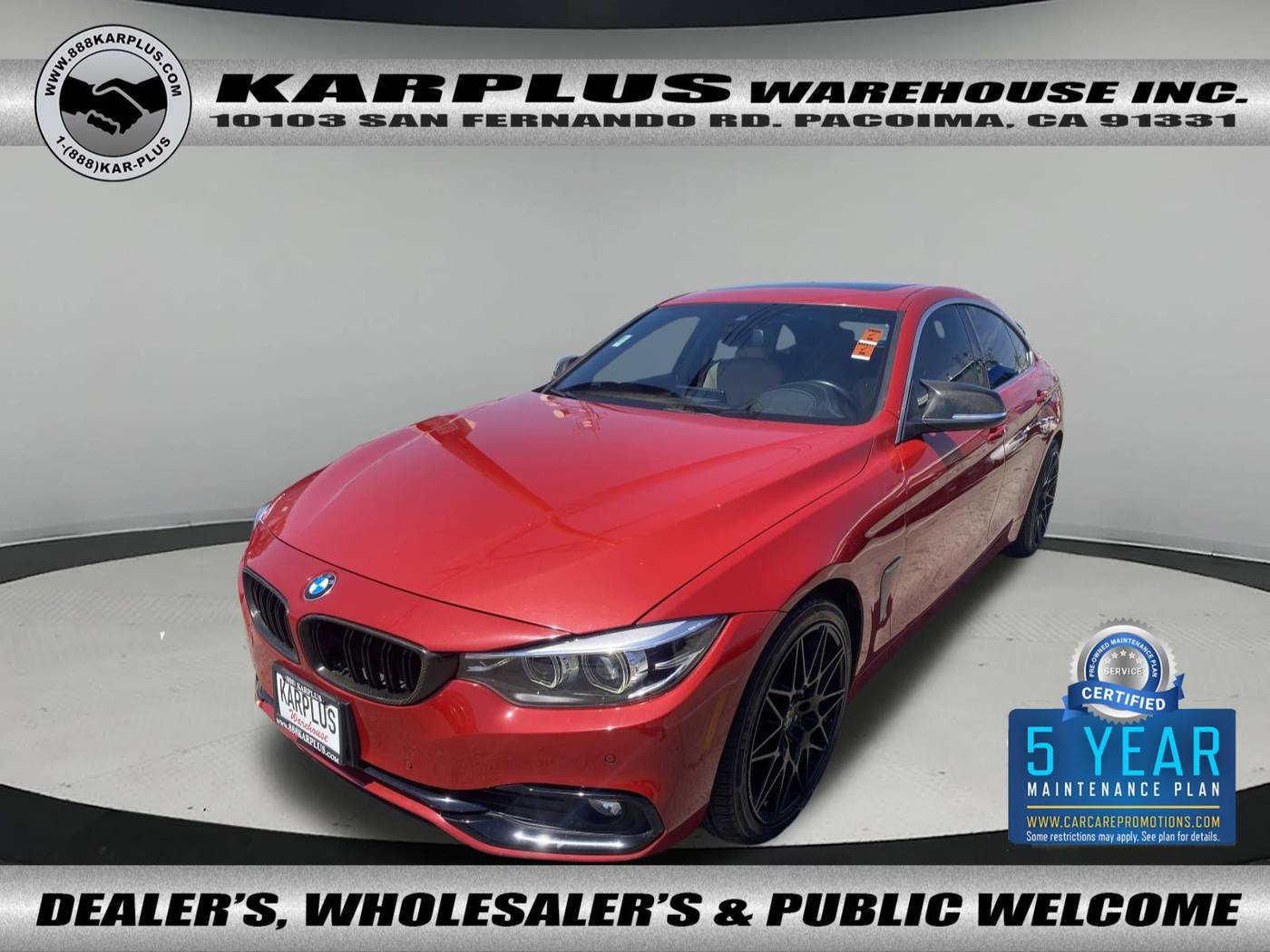 2018 BMW 4 Series 430i — Hatchback — 84,940 mi — Pacoima, CA