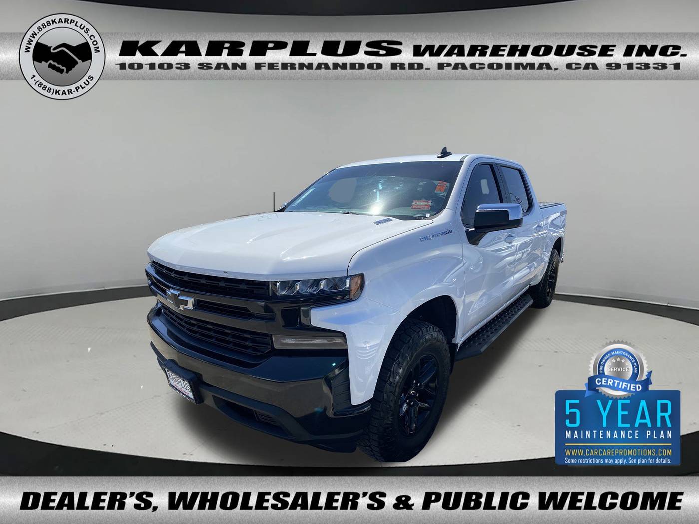 2020 Chevrolet Silverado 1500 LT — Pickup Truck — 101,307 mi — Pacoima, CA