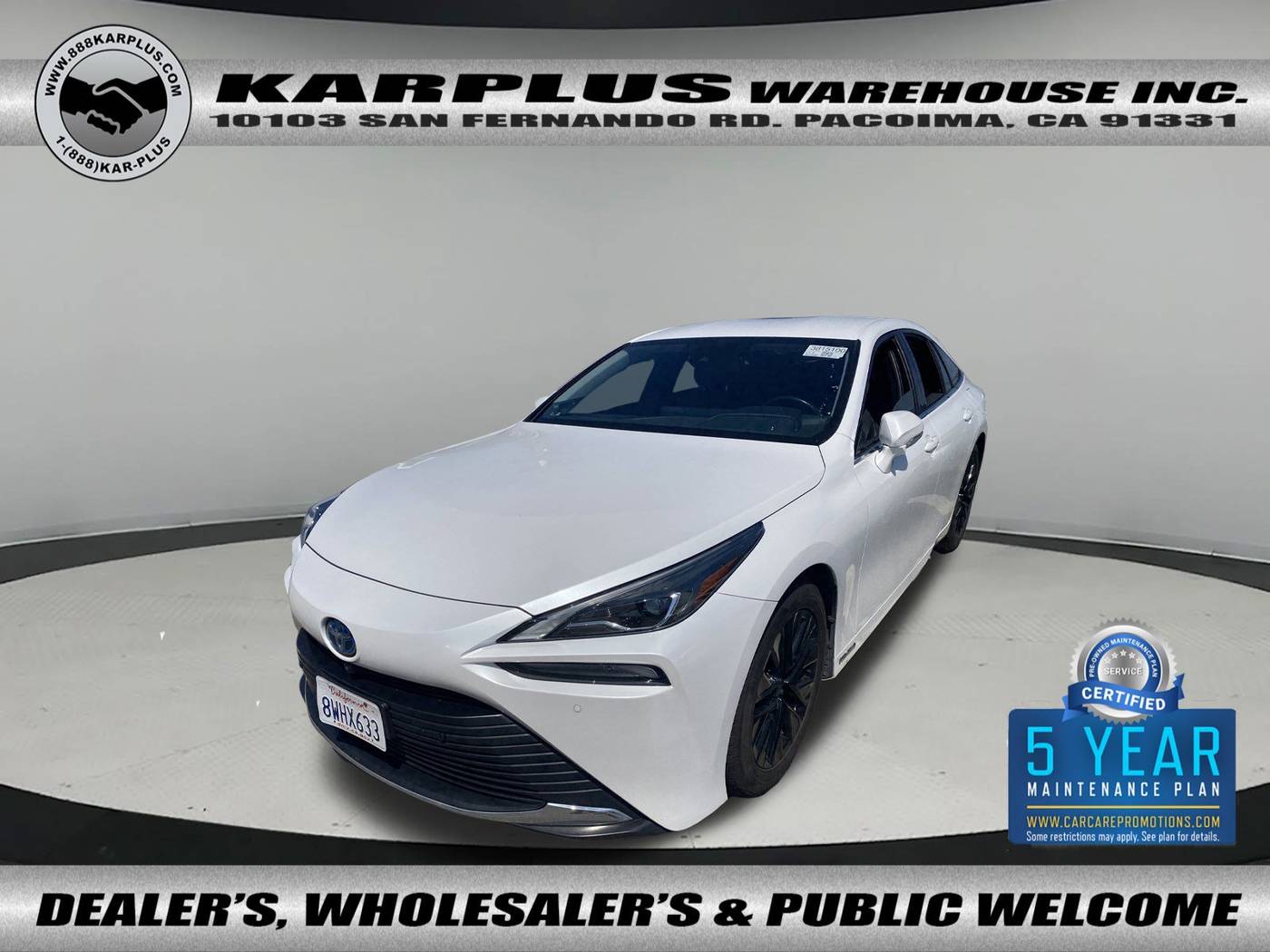 2021 Toyota Mirai XLE — Sedan — 70,341 mi — Pacoima, CA