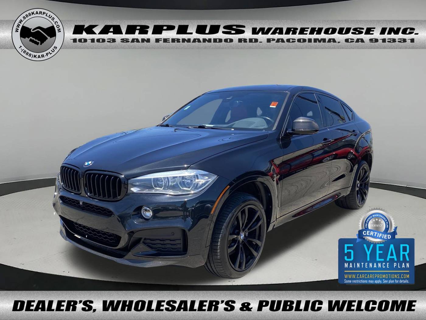 2017 BMW X6 35i — SUV — 47,356 mi — Pacoima, CA