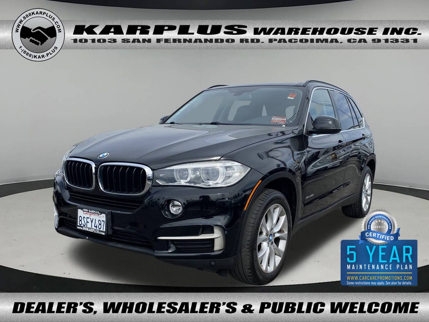 2016 BMW X5 35i — SUV — 90,682 mi — Pacoima, CA