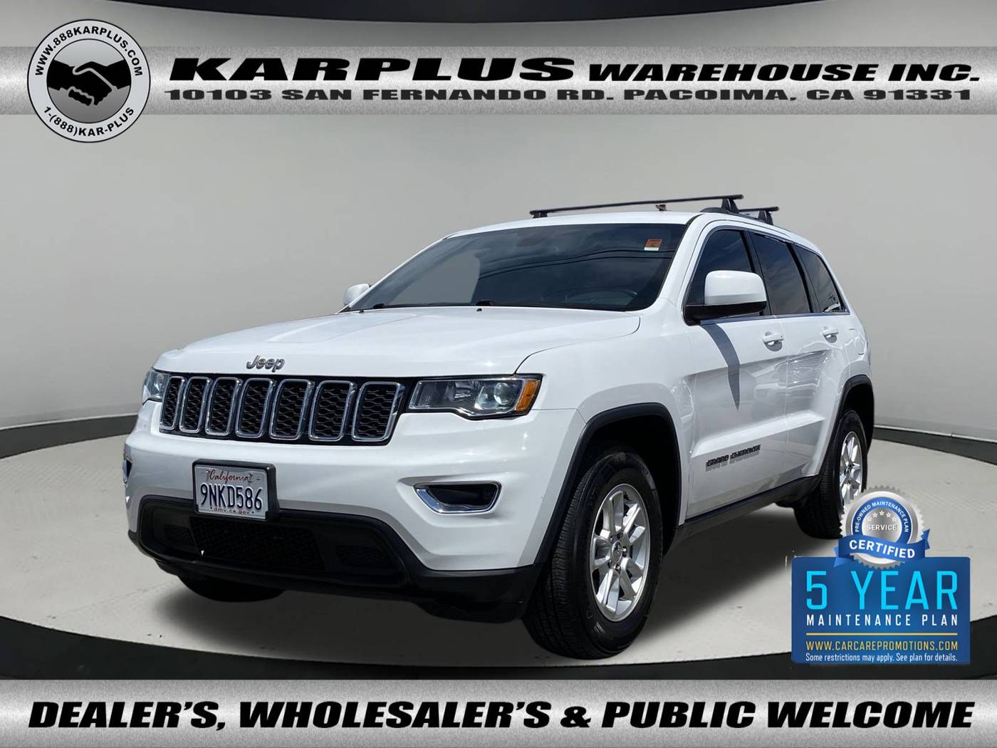 2020 Jeep Grand Cherokee Laredo E — SUV — 58,567 mi — Pacoima, CA