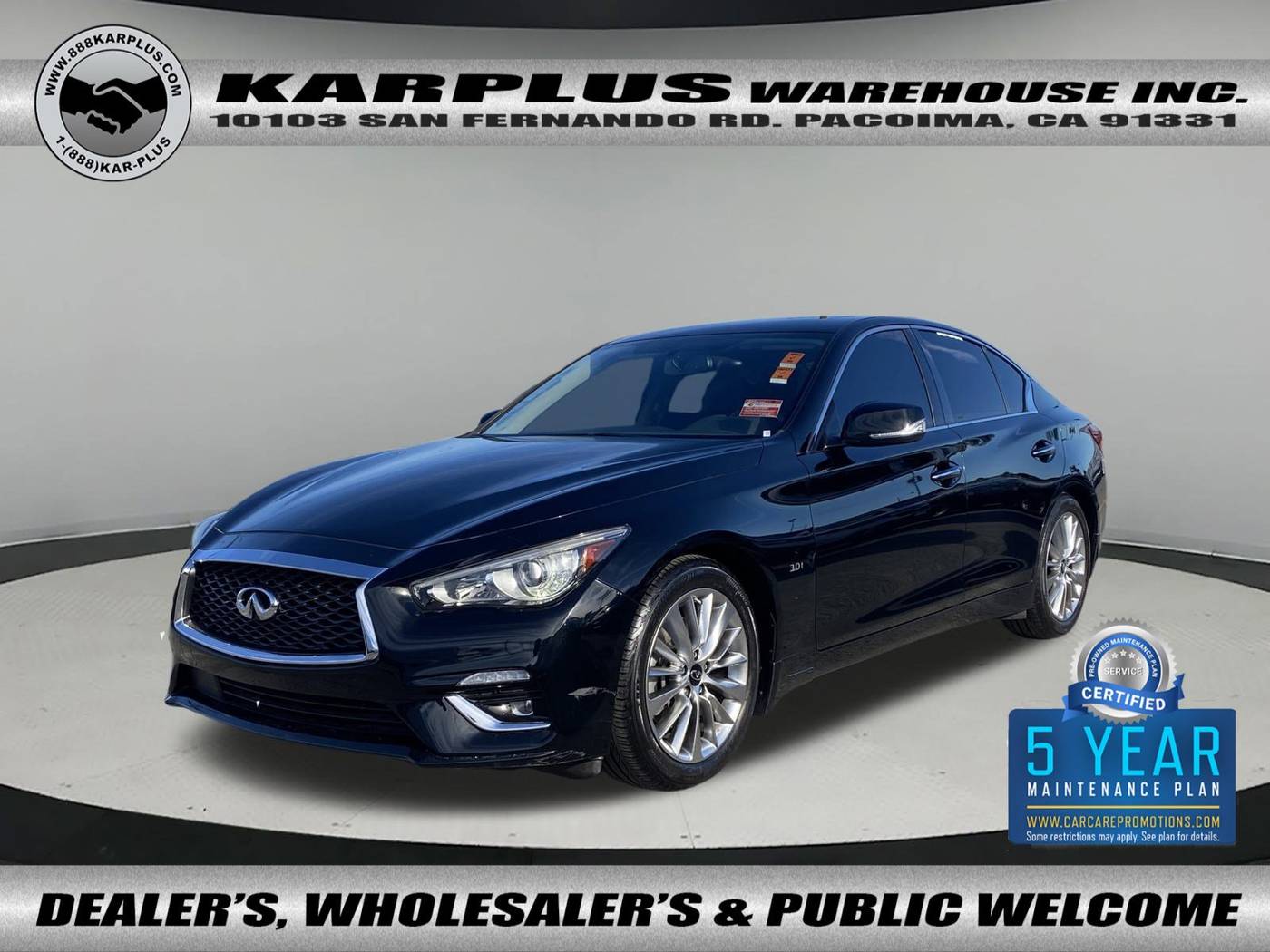 2020 INFINITI Q50 3.0t LUXE — Sedan — 67,899 mi — Pacoima, CA