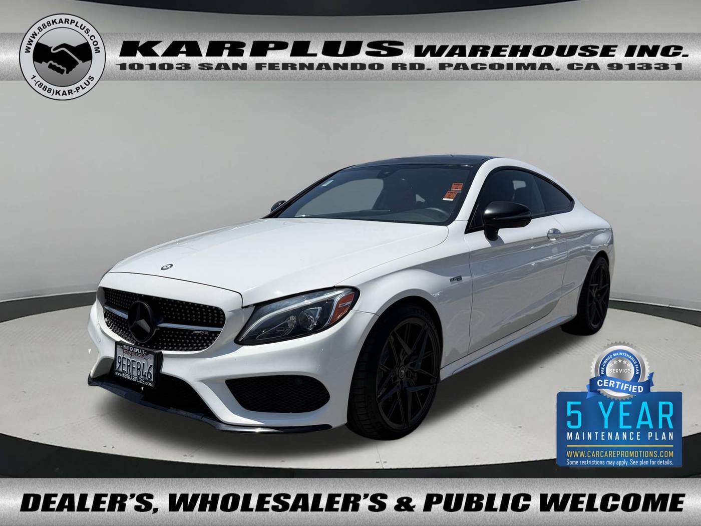2017 Mercedes-Benz C-Class C 43 AMG — Coupe — 93,766 mi — Pacoima, CA