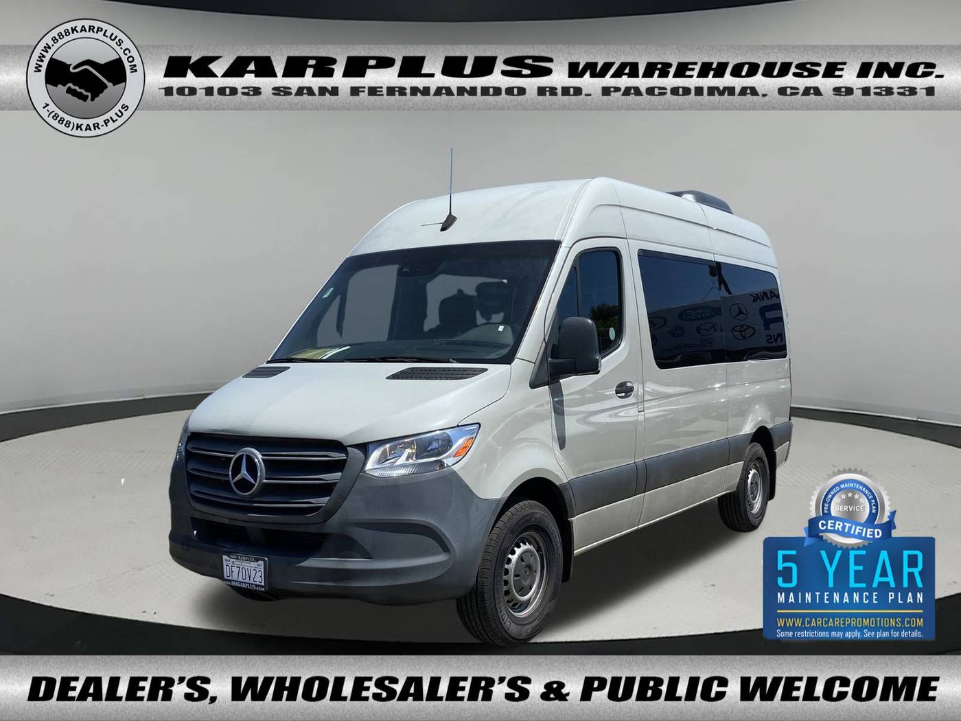 2022 Mercedes-Benz Sprinter Passenger Van 1500 — Passenger Van — 120,381 mi — Pacoima, CA