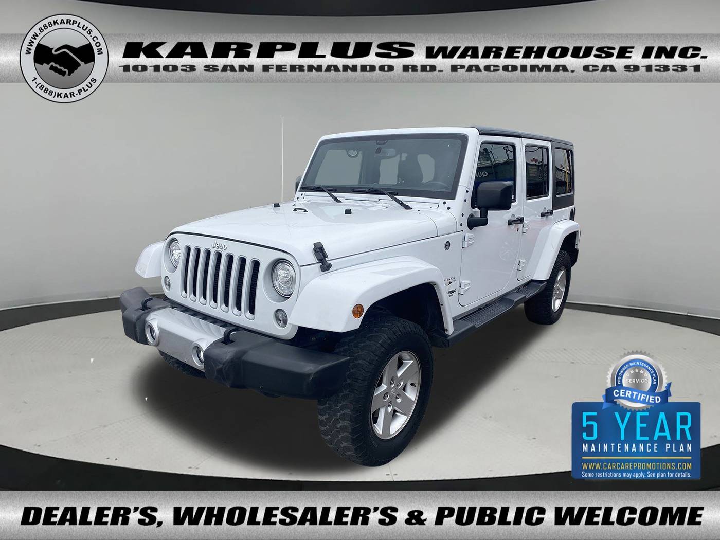 2018 Jeep Wrangler Sahara — SUV — 76,719 mi — Pacoima, CA