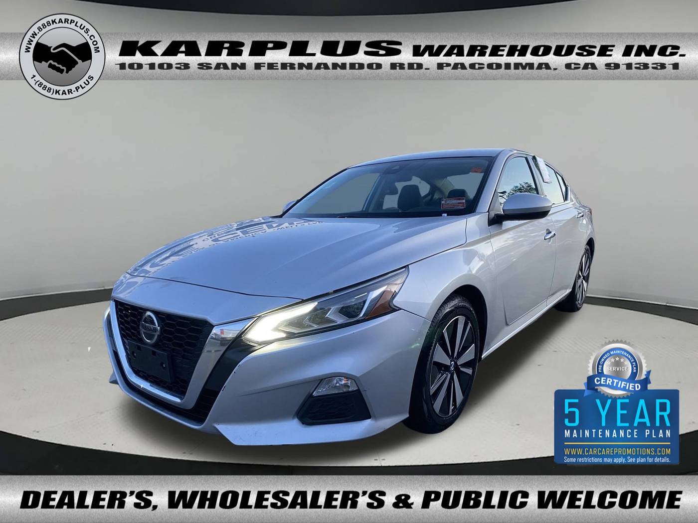2022 Nissan Altima SV — Sedan — 83,926 mi — Pacoima, CA