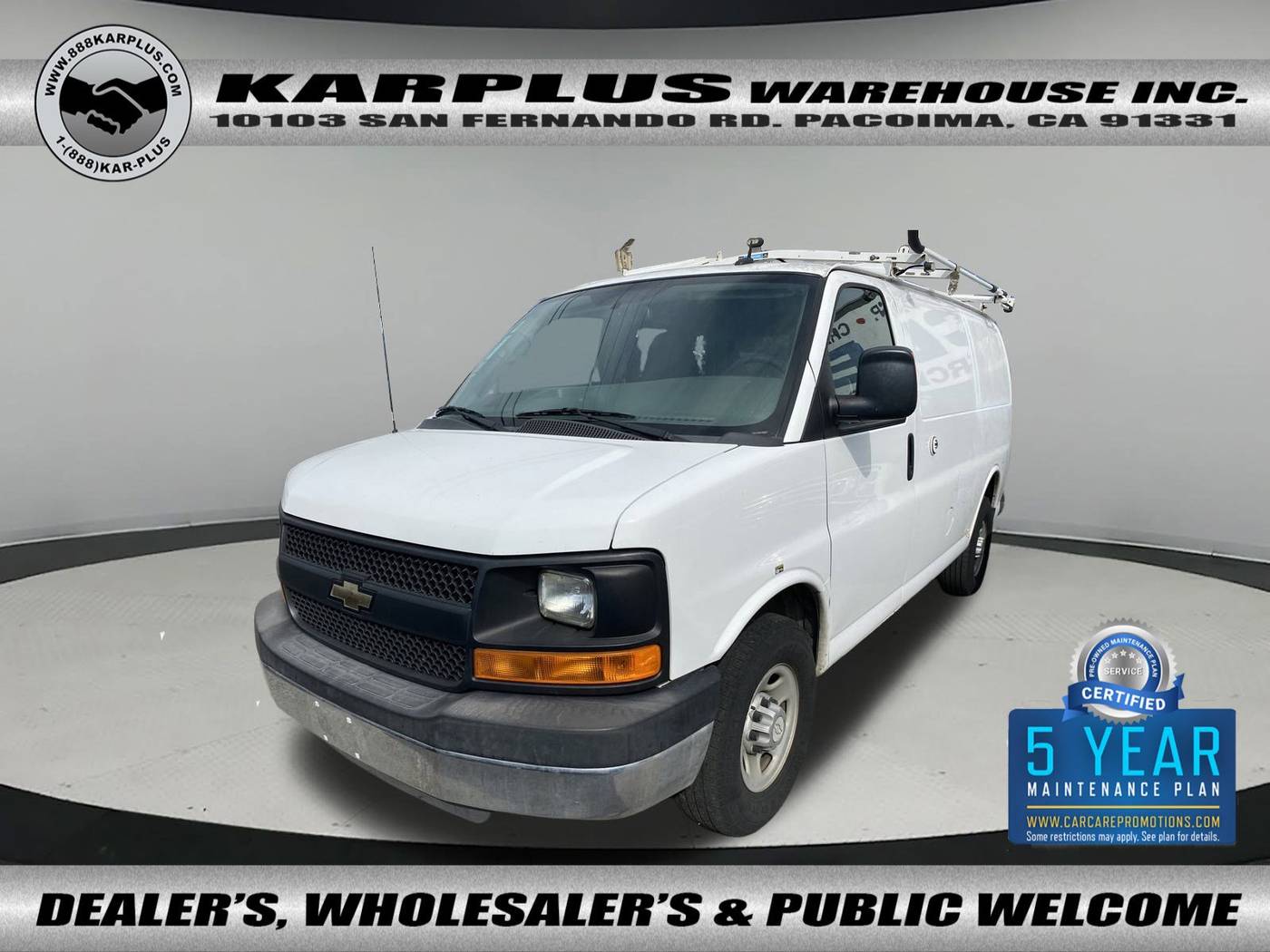 2015 Chevrolet Express Cargo Van Base — Cargo Van — 67,457 mi — Pacoima, CA