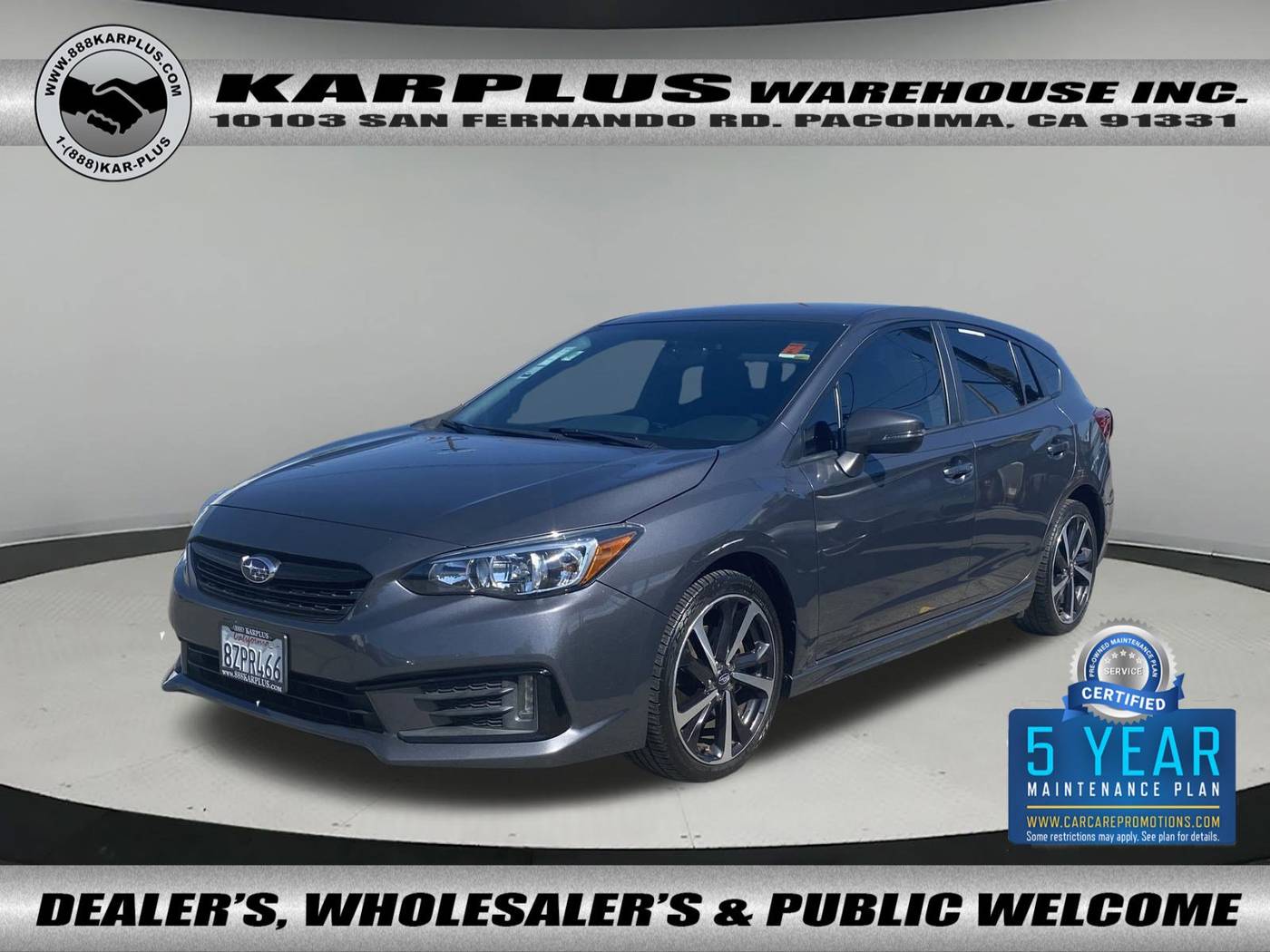 2022 Subaru Impreza Sport — Hatchback — 81,377 mi — Pacoima, CA