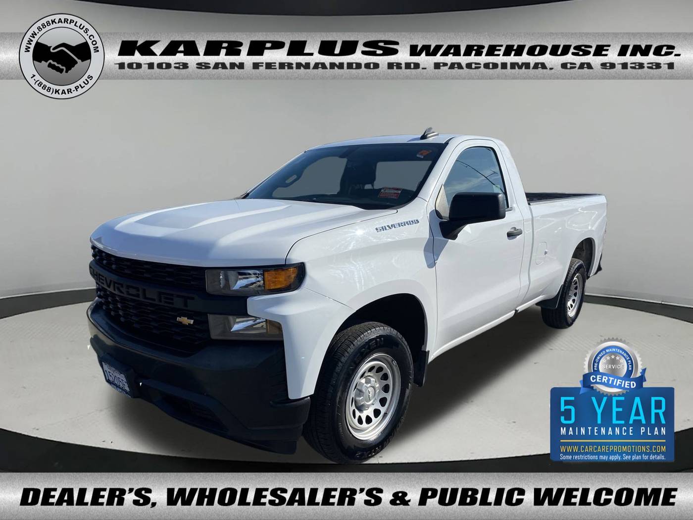 2020 Chevrolet Silverado 1500 WT — Pickup Truck — 79,251 mi — Pacoima, CA