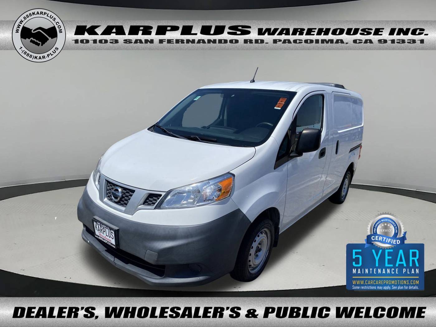 2018 Nissan NV200 Compact Cargo S — Cargo Van — 104,642 mi — Pacoima, CA