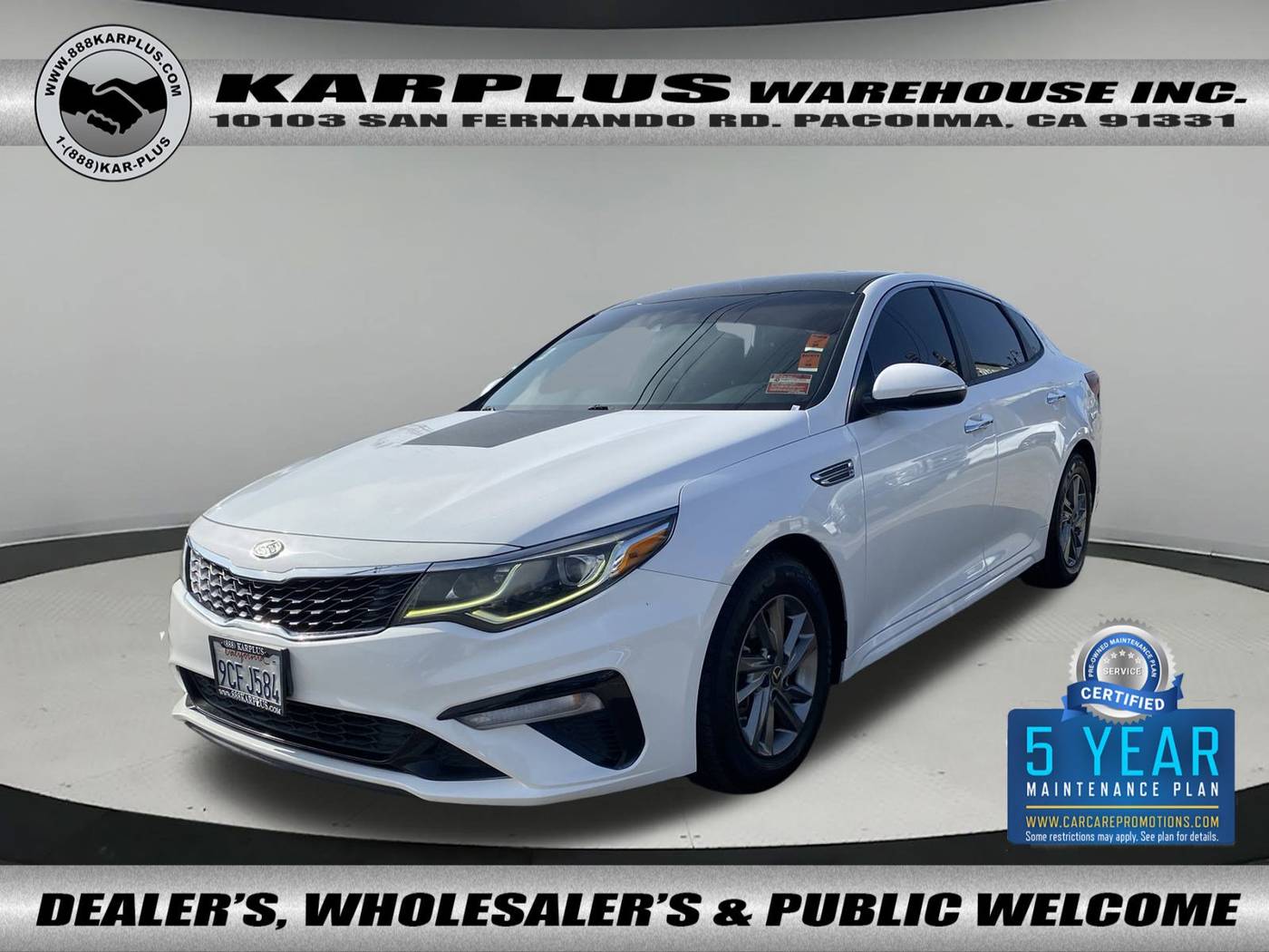 2019 Kia Optima LX — Sedan — 110,721 mi — Pacoima, CA