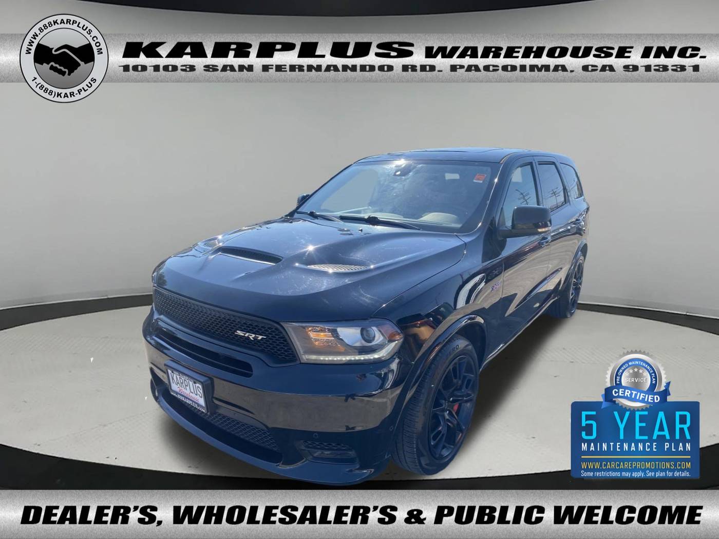 2019 Dodge Durango SRT — SUV — 129,965 mi — Pacoima, CA