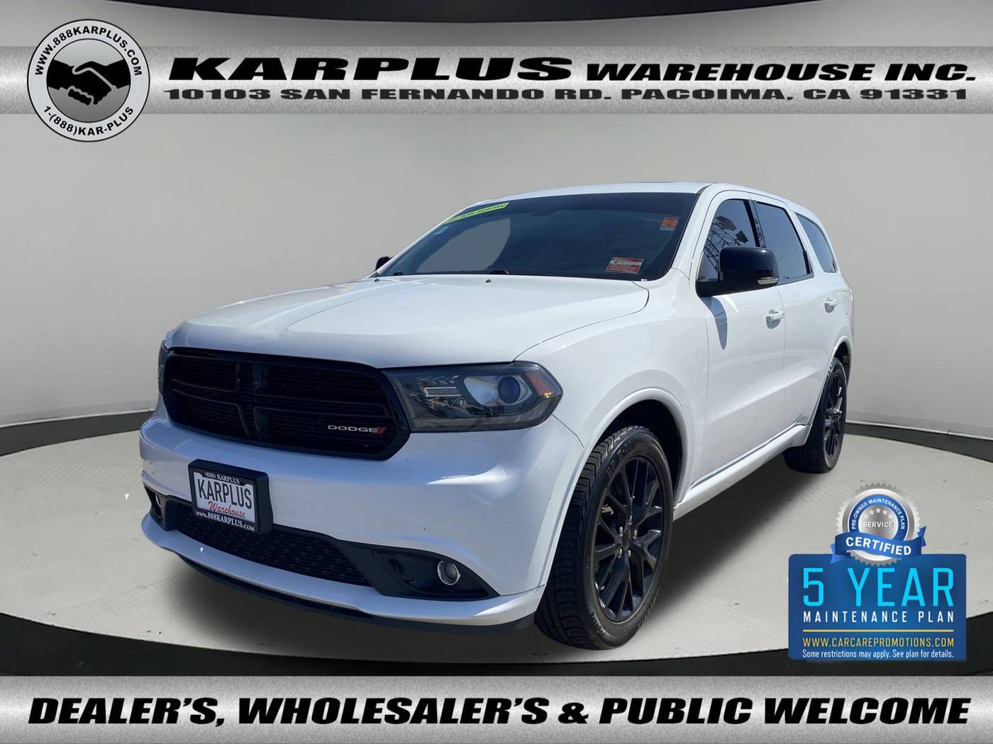 2015 Dodge Durango Limited — SUV — 123,576 mi — Pacoima, CA