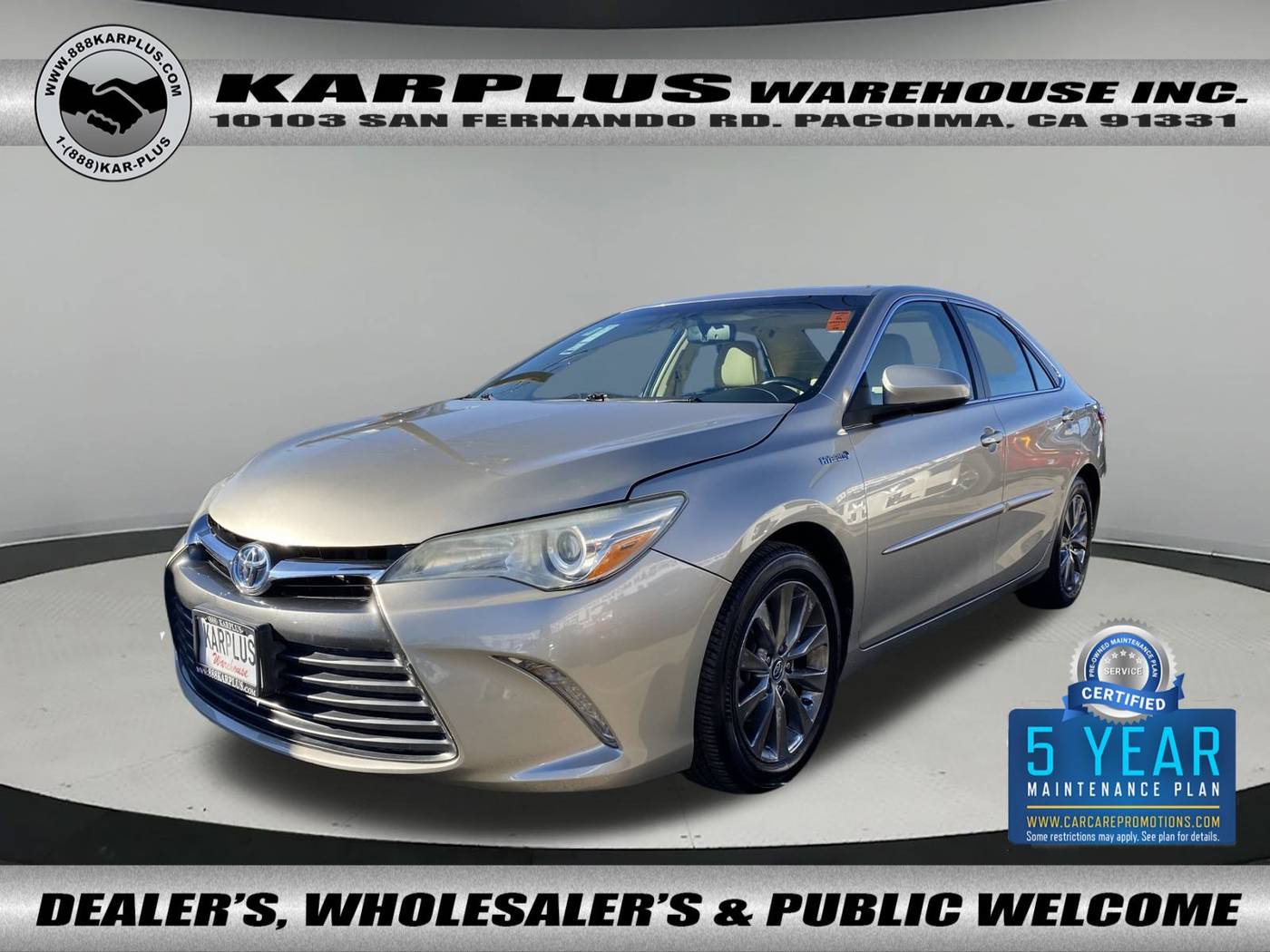 2017 Toyota Camry Hybrid XLE — Sedan — 55,756 mi — Pacoima, CA