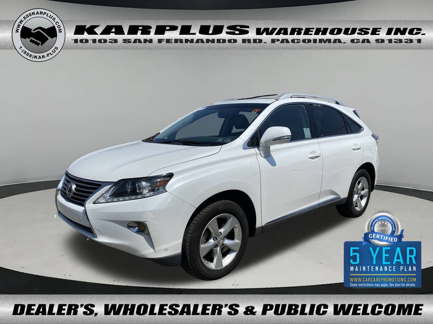 2014 Lexus RX RX 350 — SUV — 135,474 mi — Pacoima, CA