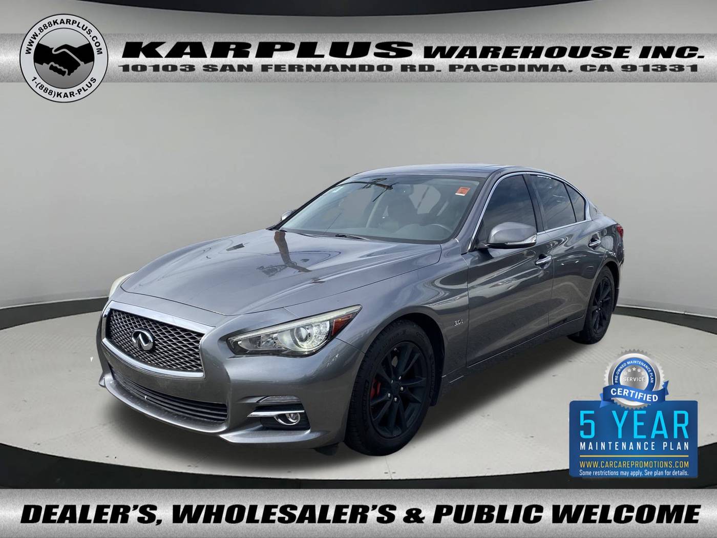 2017 INFINITI Q50 3.0t Signature Ed. — Sedan — 67,769 mi — Pacoima, CA