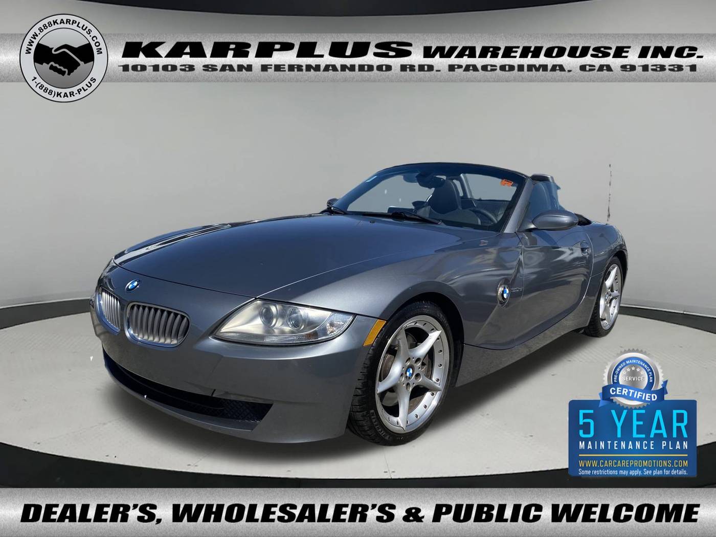 2008 BMW Z4 3.0si — Convertible — 86,568 mi — Pacoima, CA