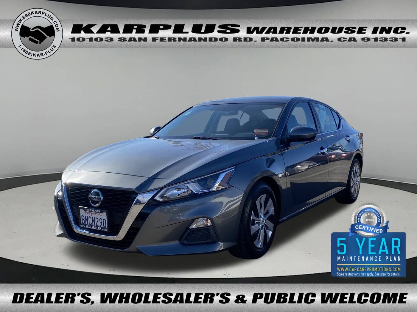 2020 Nissan Altima S — Sedan — 68,991 mi — Pacoima, CA