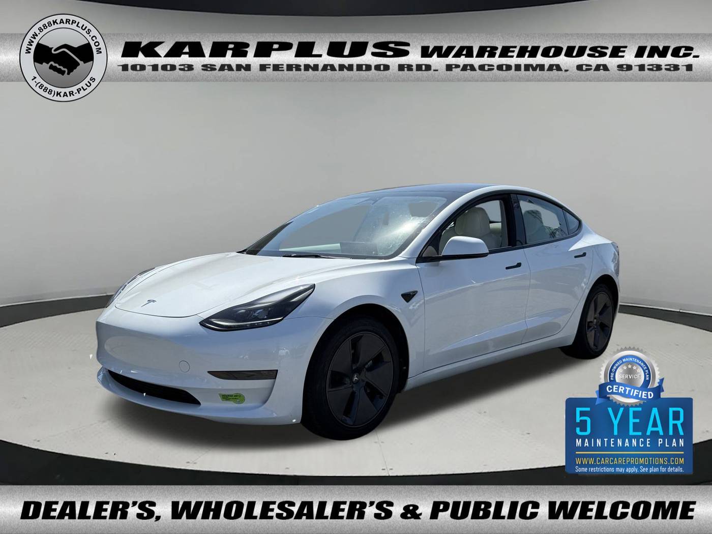 2023 Tesla Model 3 Model 3 — Sedan — 34,893 mi — Pacoima, CA