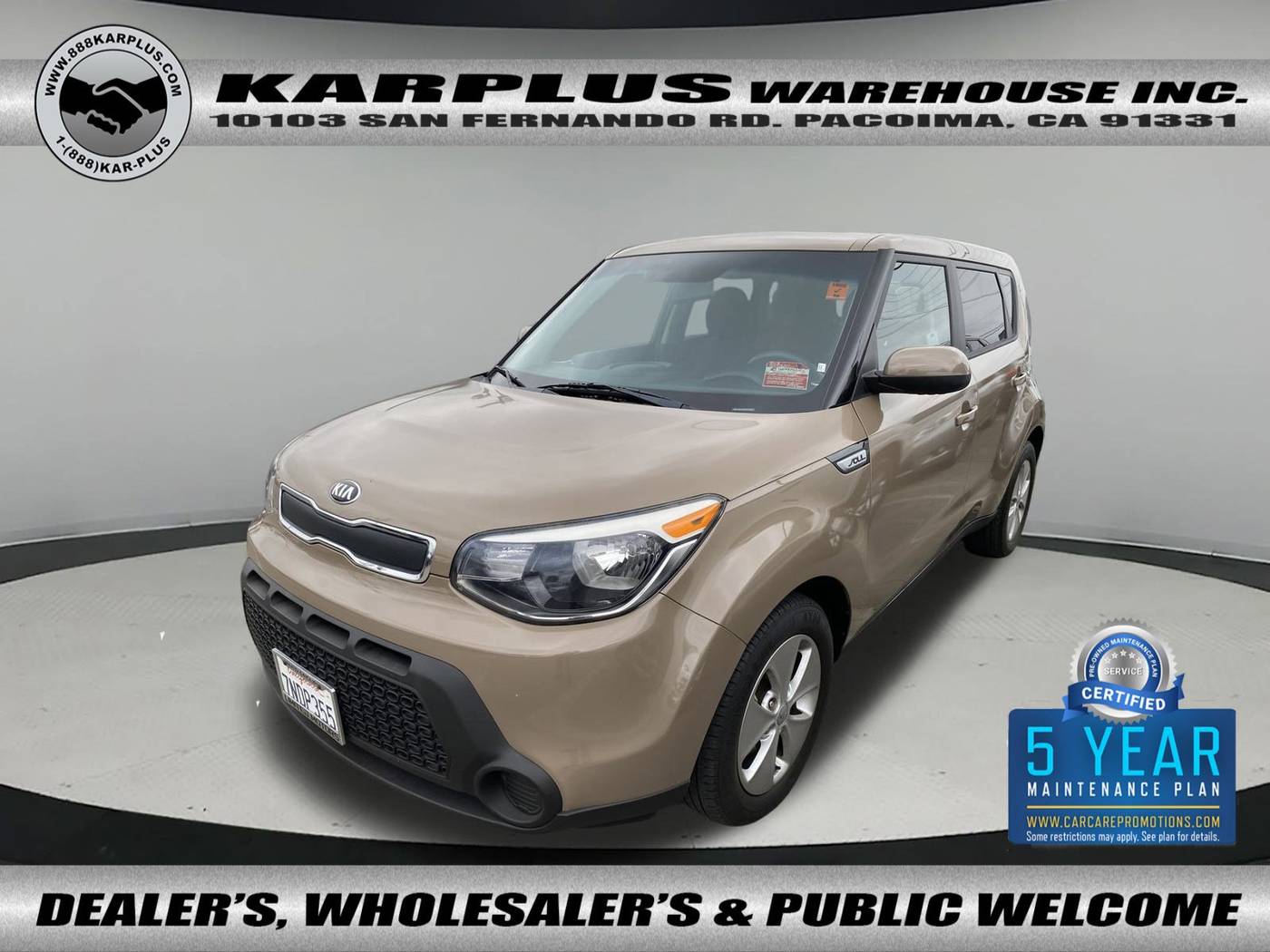 2015 Kia Soul Base — Hatchback — 86,158 mi — Pacoima, CA