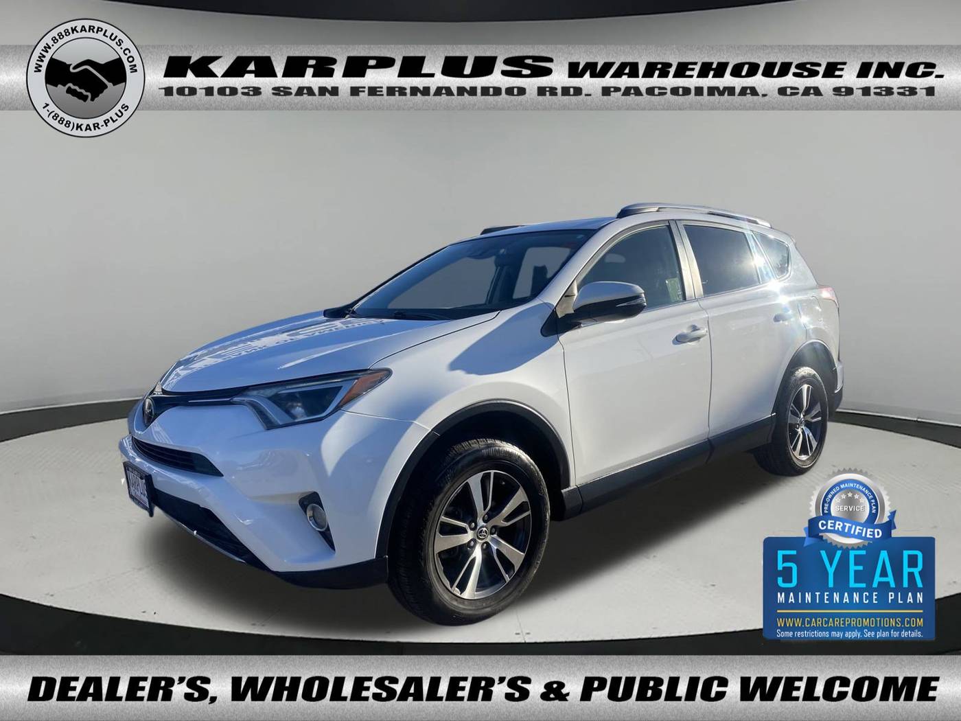 2018 Toyota RAV4 XLE — SUV — 76,676 mi — Pacoima, CA