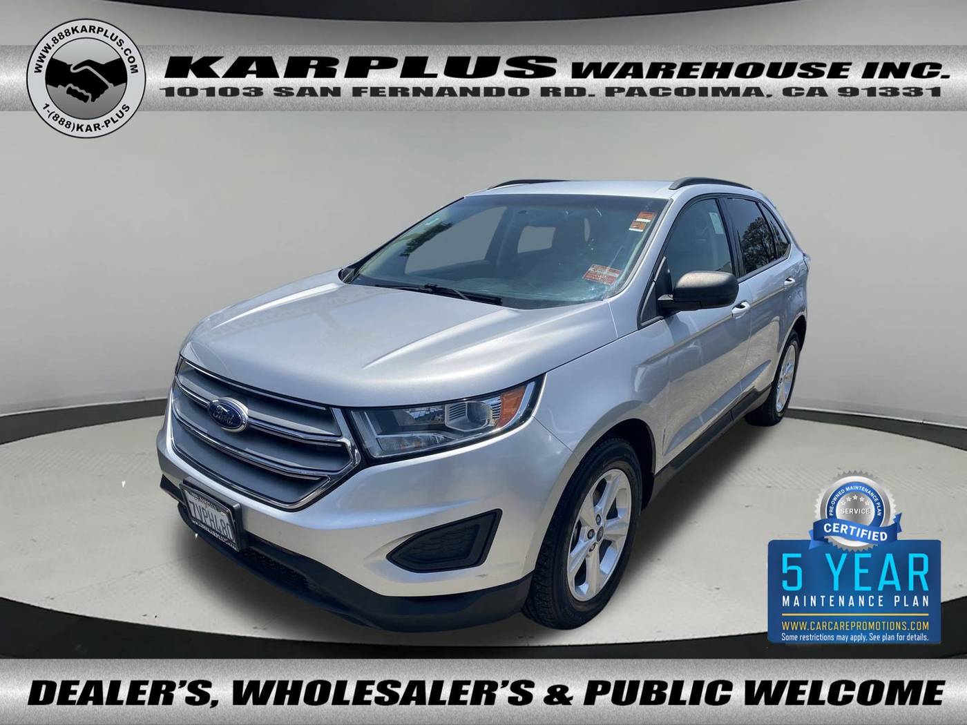 2016 Ford Edge SE — SUV — 80,307 mi — Pacoima, CA