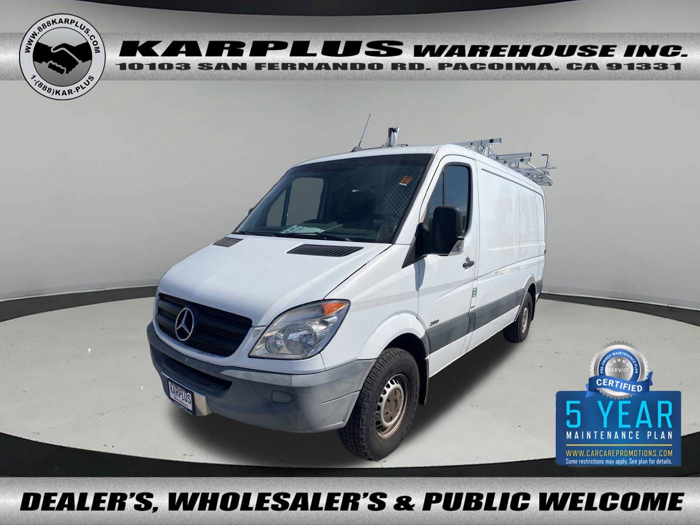 2012 Mercedes-Benz Sprinter Cargo Van 2500 — Cargo Van — 71,151 mi — Pacoima, CA
