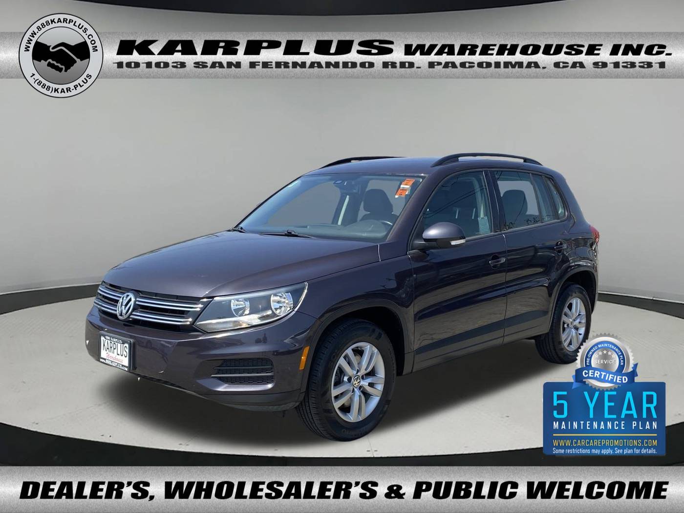 2016 Volkswagen Tiguan S — SUV — 94,728 mi — Pacoima, CA