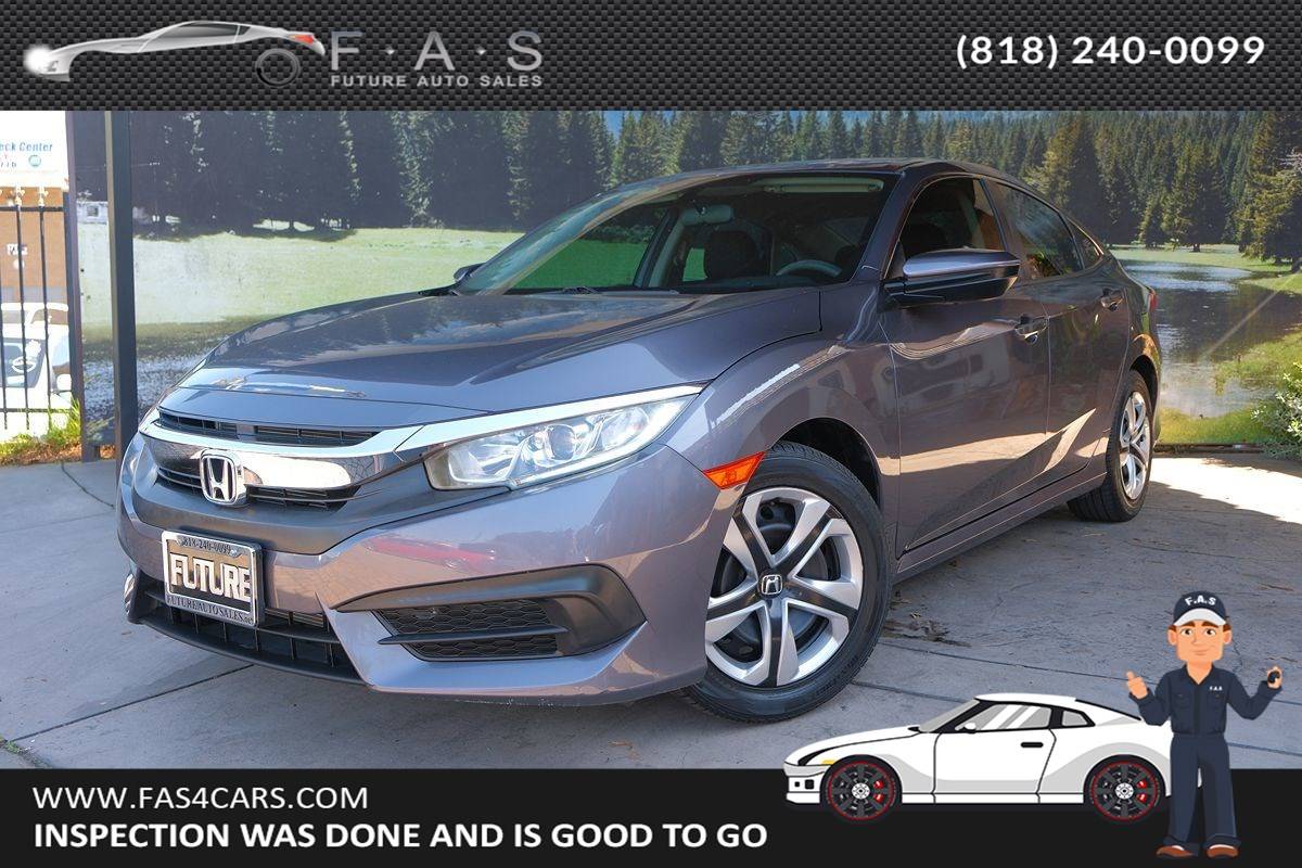 2017 Honda Civic LX — Sedan — 98,043 mi — Glendale, CA
