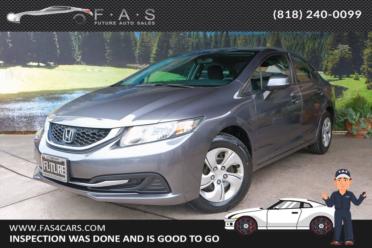 2013 Honda Civic LX — Sedan — 104,791 mi — Glendale, CA
