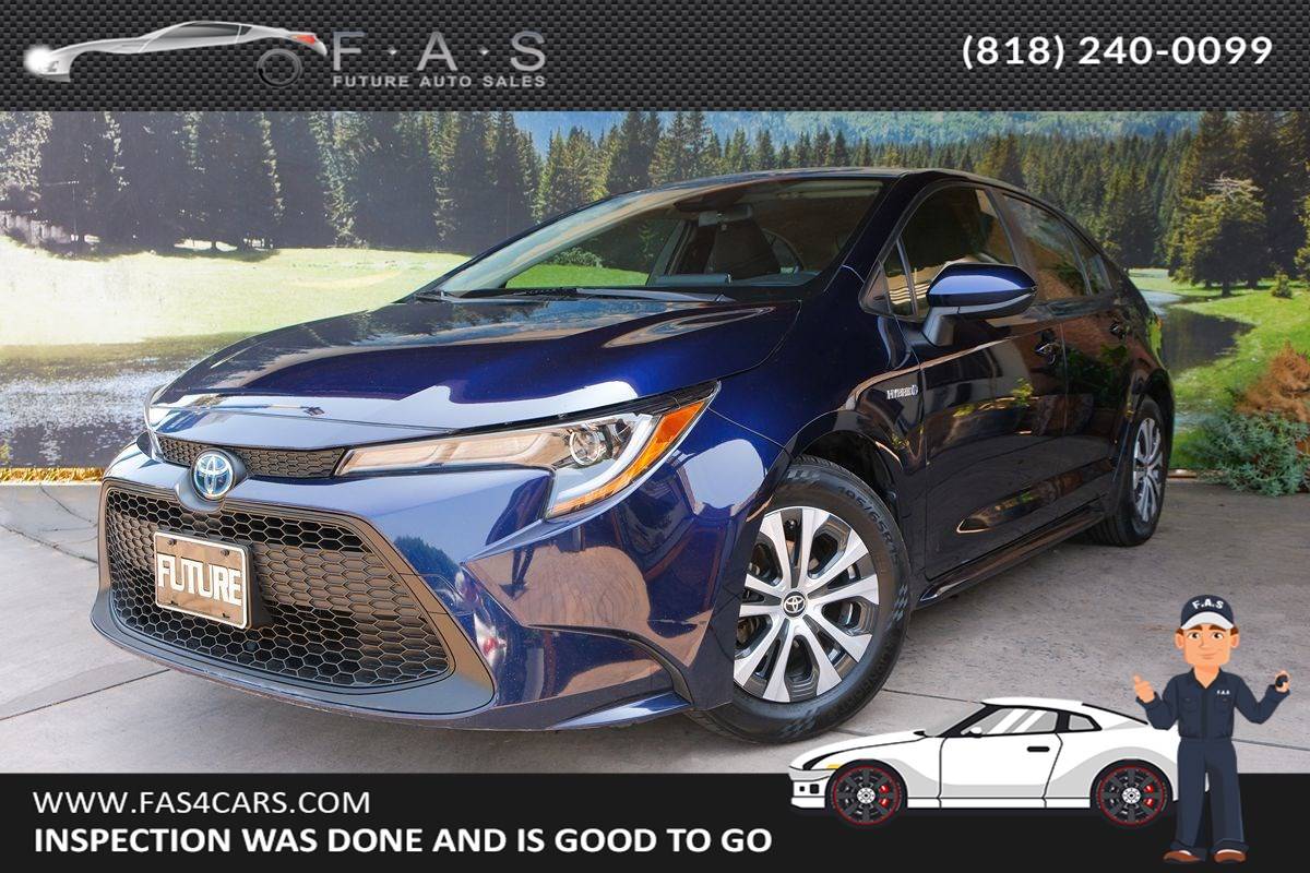 2021 Toyota Corolla Hybrid LE — Sedan — 49,443 mi — Glendale, CA