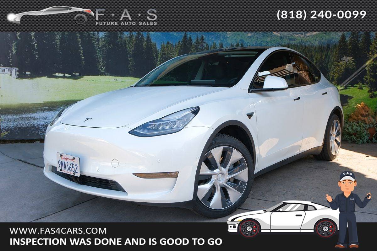 2021 Tesla Model Y Long Range — SUV — 75,221 mi — Glendale, CA