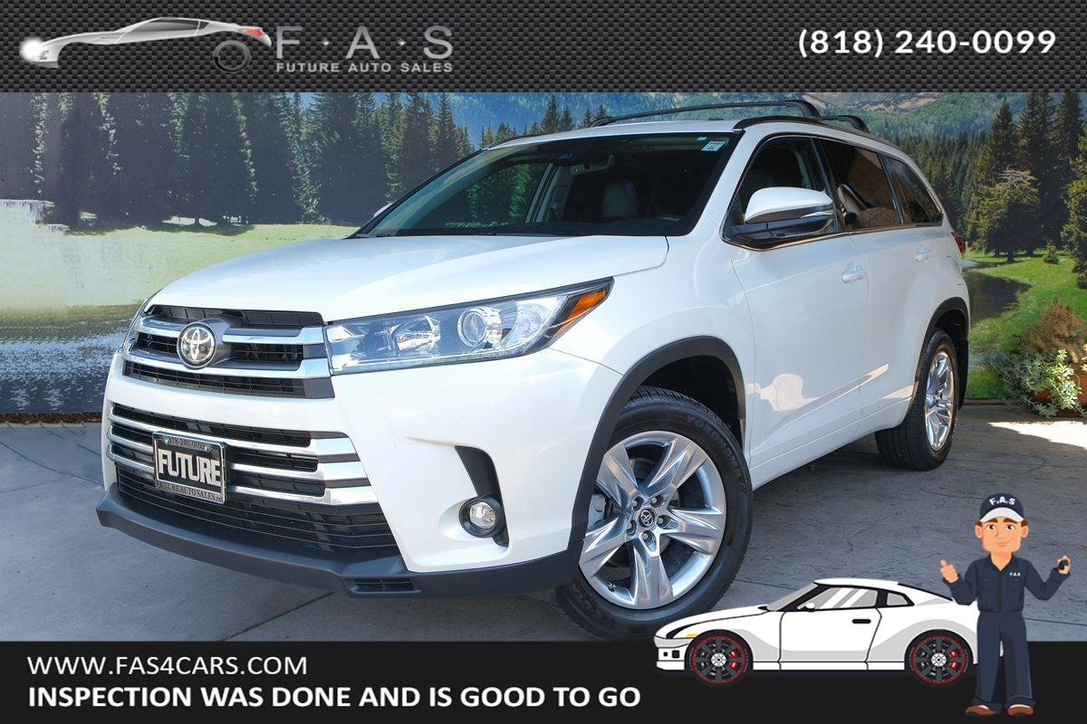 2019 Toyota Highlander Limited — SUV — 71,263 mi — Glendale, CA