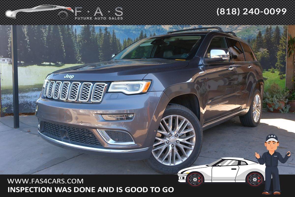2018 Jeep Grand Cherokee Summit — SUV — 117,818 mi — Glendale, CA