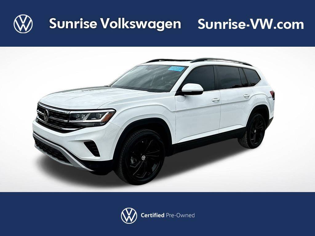 2022 Volkswagen Atlas SE with Technology — SUV — 35,830 mi — Fort Pierce, FL