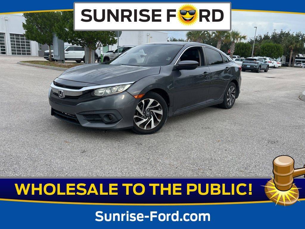 2018 Honda Civic EX — Sedan — 81,595 mi — Fort Pierce, FL