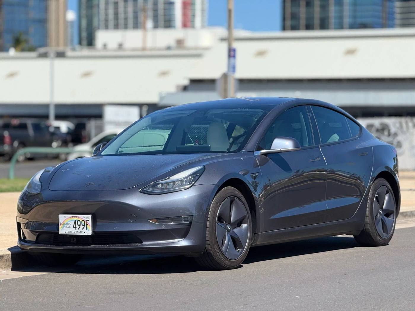 2019 Tesla Model 3 Long Range — Sedan — 82,640 mi — Honolulu, HI