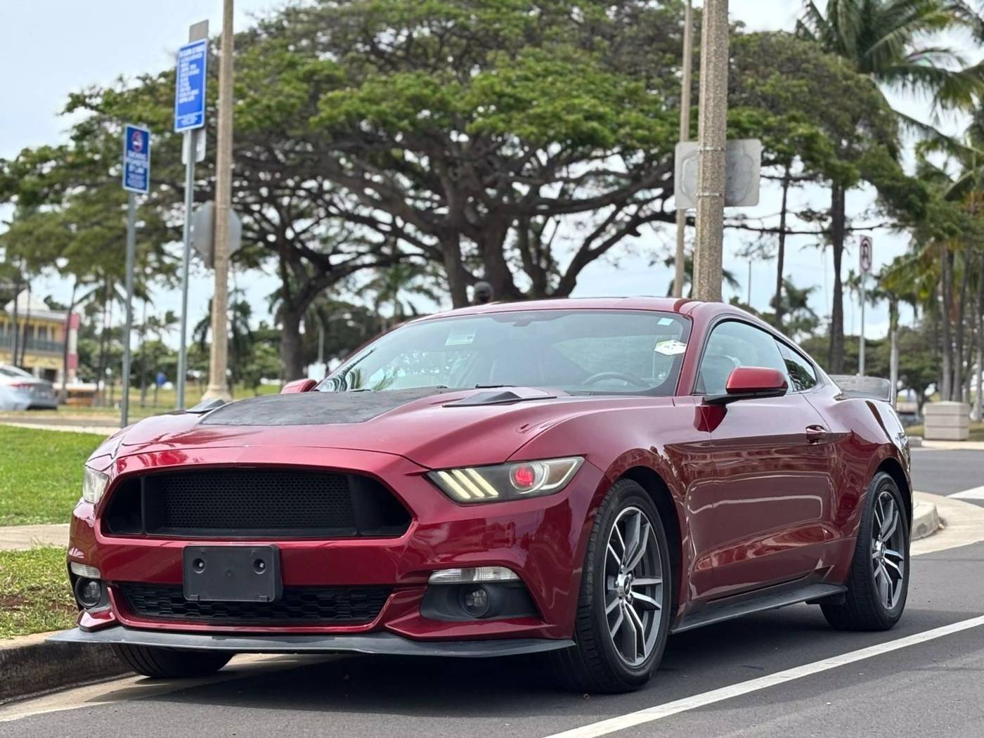 2016 Ford Mustang EcoBoost Premium — Coupe — 76,437 mi — Honolulu, HI