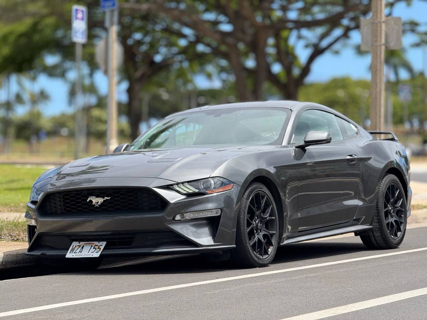 2018 Ford Mustang EcoBoost Premium — Coupe — 75,517 mi — Honolulu, HI