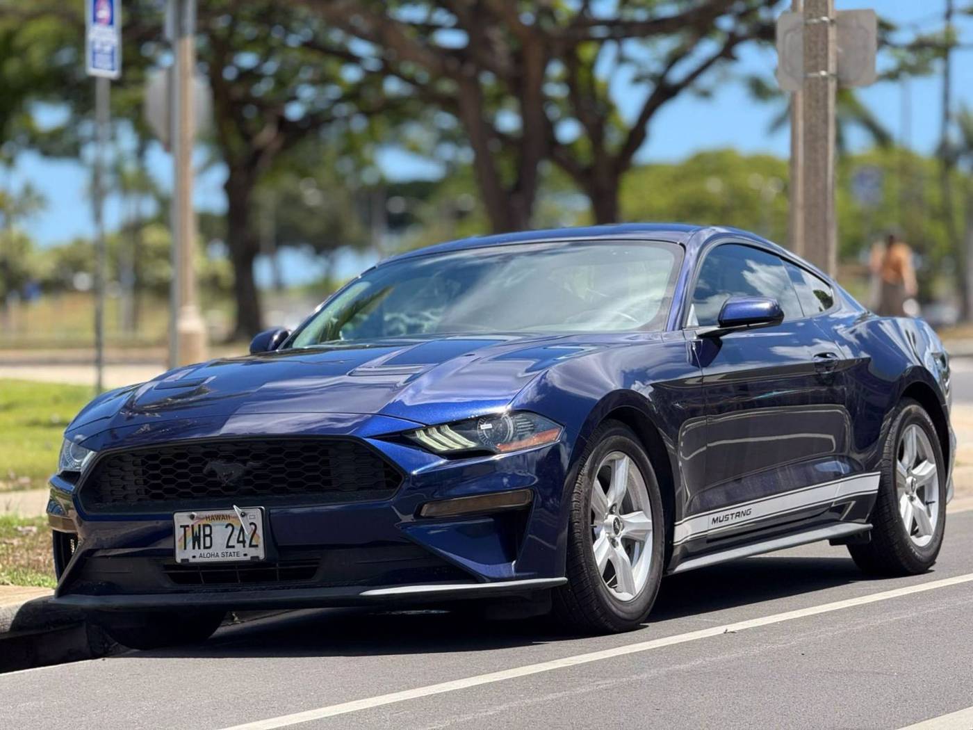 2019 Ford Mustang EcoBoost — Coupe — 44,177 mi — Honolulu, HI