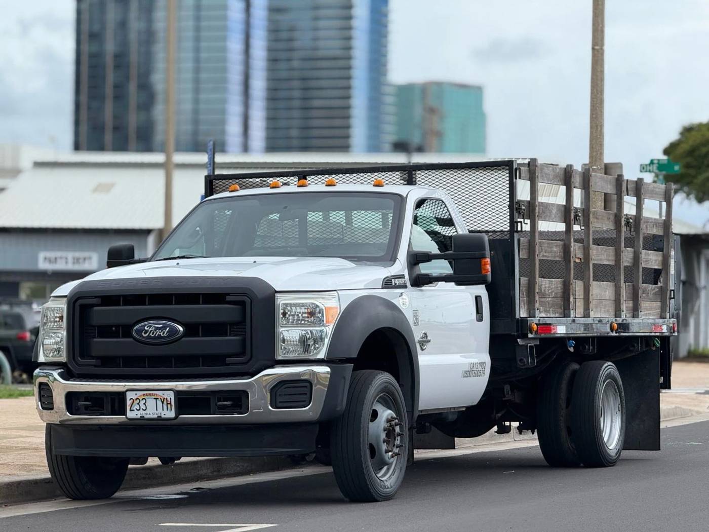 2016 Ford Super Duty F-550 Chassis Cab XLT — Chassis Cab Truck — 99,048 mi — Honolulu, HI