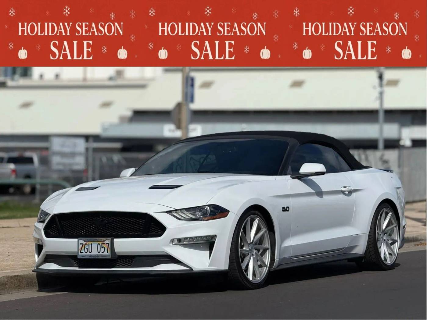 2018 Ford Mustang GT Premium — Convertible — 53,472 mi — Honolulu, HI