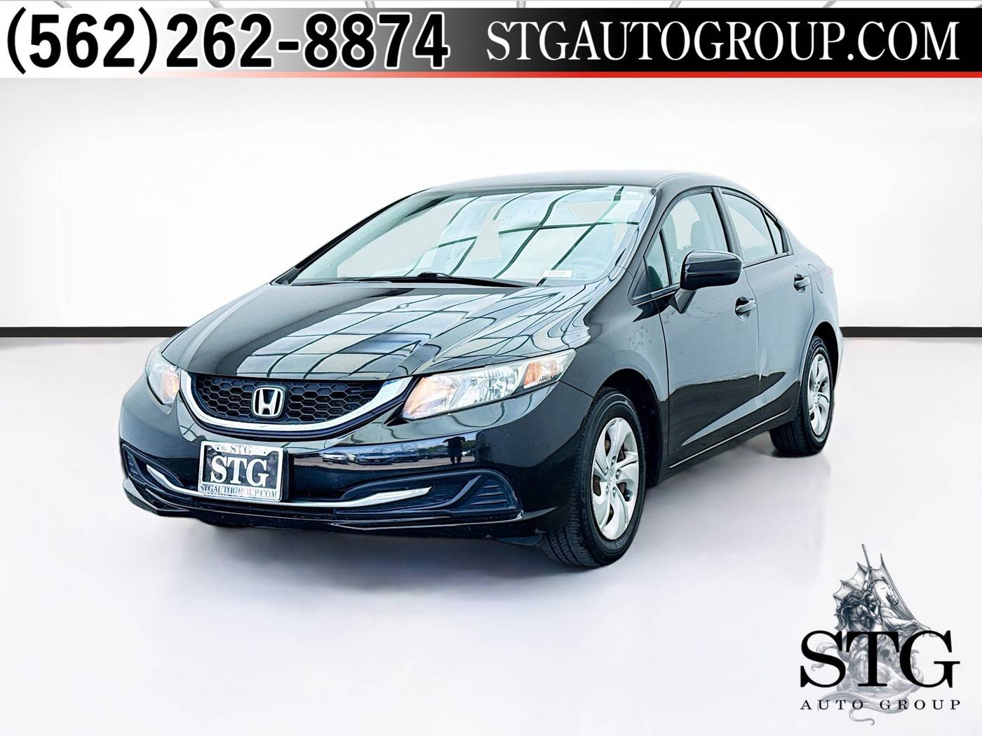 2015 Honda Civic LX — Sedan — 75,213 mi — Bellflower, CA