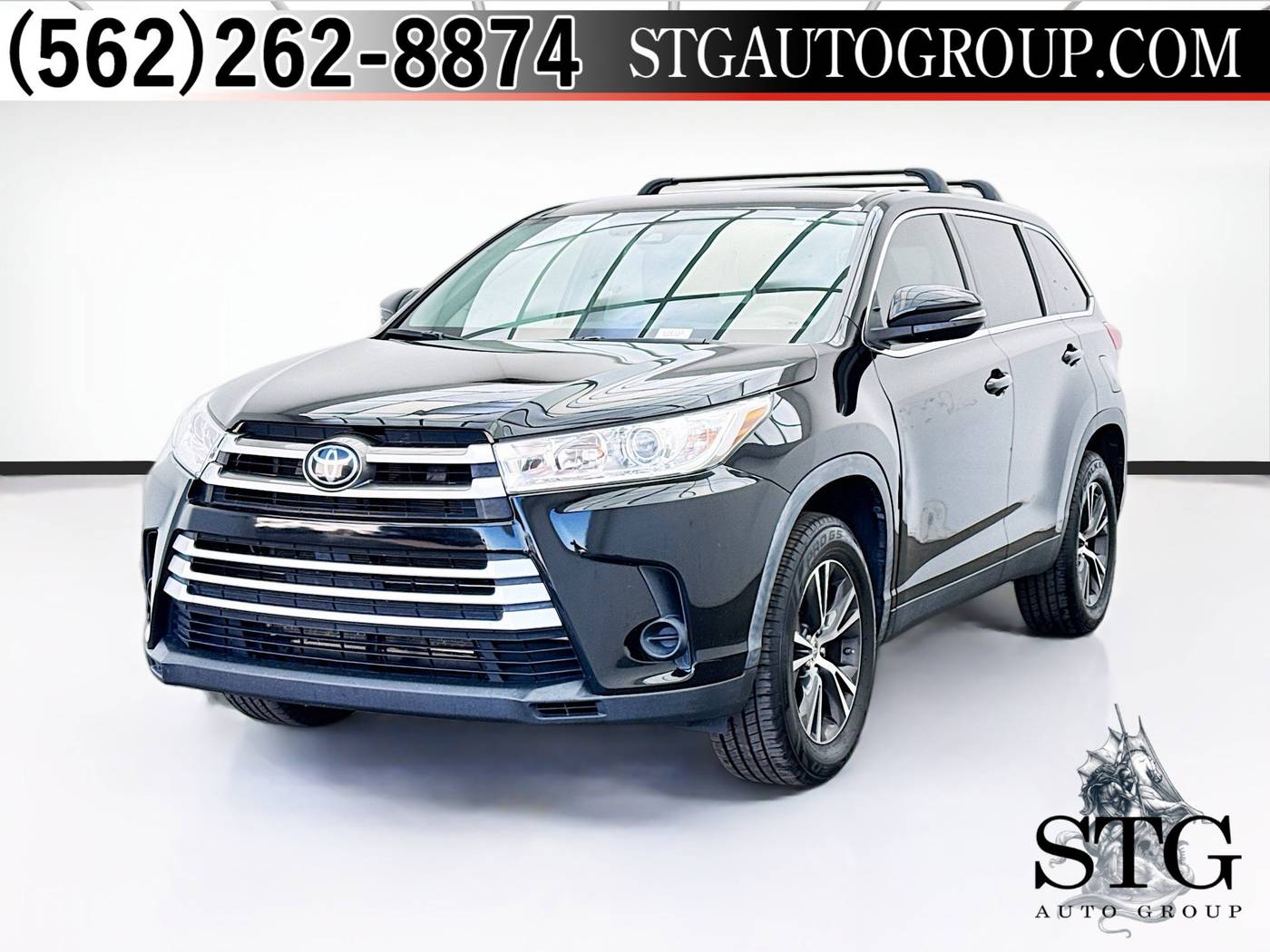 2019 Toyota Highlander LE V6 — SUV — 54,539 mi — Bellflower, CA