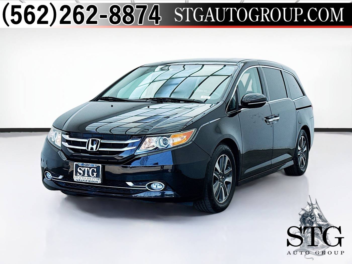 2015 Honda Odyssey Touring — Minivan — 74,329 mi — Bellflower, CA